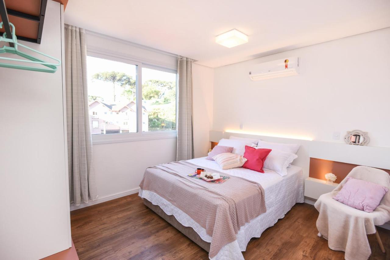 Rosa Edificio Victoria Lejlighed Gramado Eksteriør billede